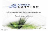 Infraestructura de Telecomunicaciones Tendencias y · PDF fileWCDMA/HSPA GSM/EDGE ) ... Source: Ericsson Mobility Report (June 2015) Traffic Usage 2020: ... • Link Budget y cálculo