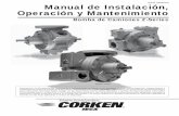 ID105 (Spanish) Manual de Instalación, Operación y ... · PDF file2 Advertencia Instale, use y mantenga este equipo, de acuerdo con las instrucciones de Corken y todas las leyes