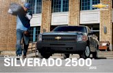 Chevrolet SILVERADO 2500 - Autos, Camionetas y Pick ups · PDF fileEn General Motors de México, S. de R.L. de C.V. mantenemos las técnicas de fabricación de los vehículos en un
