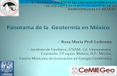 Panorama de la Geotermia en México - aghm.org · PDF fileperforación (e.g. perforación direccional desde una plataforma)
