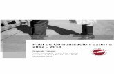 Plan de Comunicación Externa 2012 - 2014 - bib.us.es · PDF fileBases del Plan 1.1. ... Mapa conceptual con los distintos apartados del Plan de Comunicación Externa ... Chat as s