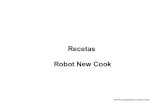 Recetas Robot New Cook - NosGustaCocinar - ¿Y a ti? · PDF fileIndice A albóndigas 1 albóndigas 2 alcachofas en salsa alubias con chorizo y panceta . ajomoje alitas de pollo almejas