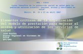 Provisión de Servicios de Salud - Home - Pan American · PPT file · Web view · 2010-03-24Curso “Desafíos de la protección social en salud para la población materno-infantil: