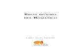 BREVE HISTORIA DEL ROMÁNICO - · PDF filecomo el arte Románico y la época convulsa en la que tuvo lugar su nacimiento, desarrollo y término. Tiempos duros, de invasiones, calamidades,