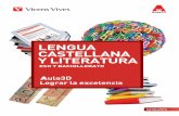 LENGUA CASTELLANA Y LITERATURA - · PDF fileL os materiales del proyecto Aula 3D, para la materia de Lengua castellana y Literatura en la ESO (LC L) y en Bachillerato (LCLB), están