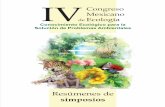 IV Congreso Mexicano de Ecología - · PDF file · 2014-07-04Beatriz Rendón Aguilar, UAM-I (Región Centro) ... M.C. Arlette Hernández Franyutti . ... María Natividad Segovia Bautista