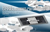 TS9814 - Panel Audio Inhibidor Ultrasónico Shirudo · PDF filePANEL AUDIO INHIBIDOR ULTRASONICO SHIRUDO El Panel Audio Inhibidor Ultrasónico Shirudo es un bloqueador de sonido que