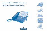 Alcatel OmniPCXEnterprise Alcatel 4038/4039/4068 - … · Manual del usuario 3 How introducción Le agradecemos la confianza que deposita en Alcatel al haber elegido un teléfono