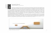 Fernando Sinaga Zaragoza, 1951 … 4 trayecto@trayectogaleria.com Fernando Sinaga / Obras Contramundum, 2005 madera pintada, manta de embalaje, cristal, bola de hematites, roble, pinzas