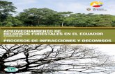 APROVECHAMIENTO DE RECURSOS FORESTALES … 406_06_ Forest... · aprovechamiento de recursos forestales en el ecuador (periodo 2010) y procesos de infracciones y decomisos