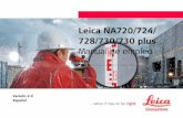 Leica NA720/724/ 728/730/730 plusw3.leica-geosystems.com/downloads123/zz/levels/na700/manuals/NA7... · Utilización • Lecturas de altura ópticas. • Medición de distancia óptica