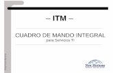 CUADRO DE MANDO INTEGRAL - nhbarcelona.com · “Los indicadores financieros nos dicen algo, ... MAPA ESTRATÉGICO + CUADRO DE MANDO INTEGRAL ... Imagen mental de un estado futuro