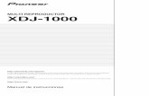 MULTI REPRODUCTOR XDJ-1000 - Pioneer DJ Supportfaq.pioneerdj.com/files/img/DRI1243A.pdf · Edición de listas de fichas ... la visualización de trabajo de arte de las pistas le permi