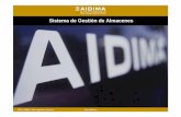 Sistema de Gestión de Almacenes - AIDIMAaidima.es/gdp/documentos/Documentos/fpiquer_SGAvWeb.pdf · Para Fabrica Picking Creación de Palet : Playa de entrada. 2009 – AIDIMA –