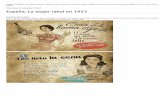 España: La mujer ideal en 1953 - El polvorín con el Auxilio de Invierno creado para estas funciones por Mercedes Sanz ... campañas, comedores, actos políticos, cultura, coros y