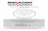 REPRODUCTOR DE DISCO COMPACTO CON RADIO …nakazaki.com.mx/wp-content/uploads/2012/03/8955-2015.pdf · reproductor de disco compacto con radio ... el interior del aparato evite exposiciÓn