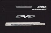 Reproductor DVD KH 6778 Instrucciones de uso · • un televisor mono o estéreo con formato ... del reproductor de DVD este permitida y ... daños que puedan surgir por un uso inadecuado