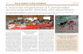 L’escola sitgetana a Cambodja aconsegueix doblar els …camboyasonrie.com/wp-content/uploads/2017/01/020.pdf20 27 de gener de 2017 ELS DIES I LES ORES lecodesitgescat L’escola