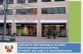1225 23rd St. NW, Washington, DC 20037 Nuevo … 23rd St. NW, Washington, DC 20037 Nuevo Consulado General del Perú: Un espacio que acoge a la comunidad peruana El nuevo Consulado