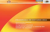 PROGRAMA DE ESTUDIO 2011 - Subsecretaría de … · del estado de Oaxaca 27 Bloque II. ... Esto se expresa en el Plan de estudios, ... competencias docentes que diariamente se utilizan