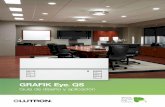 GRAFIK Eye QS - lutron.com LA - GRAFIK Eye QS...® QS es un sistema de control de iluminación predefinido y personalizable que le permite ajustar las luces y las cortinas para cualquier