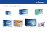 DETERGENTES POLVO - Linasalinasa.es/wp-content/uploads/2017/09/catalogo-productos.pdf · detergentes polvo lavado a mÁquina ... champÚ 2 en 1 750 ml. c/ las parcelas, ... jabon