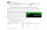HOJAS DE CALCULO – Microsoft Excel v 2012.pdfMicrosoft Excel v.2010 Prof. Giovanni García M. Página 2 La Pantalla del Excel 2010 Desplazamiento por el libro de cálculo, celdas,