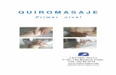 QM I 10 - centro-maya.comcentro-maya.com/wp-content/uploads/2010/08/qm1.pdf · QUIROMASAJEQUIROMASAJE El Quiromasaje es el masaje con las manos, distinto del masaje mediante aparatos