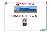 CIRWATT --C (Tipo 4) - copernic.cat · IEC-870-5-102. Entradas / Salidas 13 SALIDAS – Tarifa – Salida pulsos E.Activa y E.Reactiva – Maxímetro – Control de potencia – Reloj