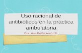 Uso racional de antibióticos en la práctica ambulatoriamedicinainternapanama.com/downloads/cami-2014-viernes/Uso%20rac... · Infección de piel y tejidos blandos. IDSA 2014. Infecciones