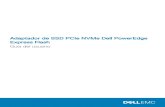 Adaptador de SSD PCIe NVMe Dell PowerEdge …topics-cdn.dell.com/pdf/dell-pwredge-ef-np-ssd-adptr_User...Extracción de un adaptador de SSD PCIe NVMe del sistema.....10 Instalación