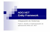ADO NETADO.NET Entity Framework - sabia.tic.udc.essabia.tic.udc.es/docencia/is/old/2009-2010/docs/transparencias... · CtidContenido Introducción ¿Por qué el Entity Framework?