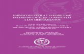 farmacogenética y variabilidad interindividual en la … Dircurso de recepción Académica Dr. D. Ignacio Andrés Arribas 7 Farmacogenética y variabilidad interindividual en la reSpueSta