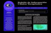 Boletín de Información Clínica Terapéutica · prescribir enjuagues bucales a base de protectores de mucosas (p. ej., caolín-pectina) combinados a partes igua-les con jarabes