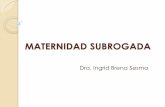 MATERNIDAD SUBROGADA - UAEH · Distintas Clases de Maternidad Subrogada 1.-Dependiendo de quien aporta el ovulo y quien los espermatozoides tenemos: Si la mujer de la pareja