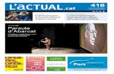416 - L'ACTUAL - Castellar del Vallès en el temps lliure nascu - ... mació reglada de monitors/es i directors/es en el lleure infantil ... estimada en 2,3 milions d’euros.