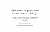 El dilema del prisionero simulado CarlosGonzalezTardoncarlosgonzaleztardon.com/videojuegos/archivo/El dilema...¿Qué es el dilema del prisionero?: • El dilema del prisionero es