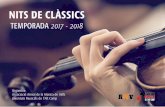 NITS DE CLÀSSICS - valls.cat · Banc Popular i Cziffra. Ravel, Quartet Opus 35 en Fa Major Mendelssohn, Quartet Opus 81 Granados, Danses espanyoles Escaich, Tango virtuoso ...