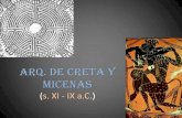 ARQ. DE CRETA Y MICENAS (xxxx) defensiva. ciudadela y palacio de micenas
