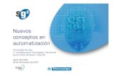 Nuevos conceptos en automatización sg2 (JAI'07l)tv.uvigo.es/uploads/material/Video/1583/Ponencia_SCHNEIDER_SG2.pdf · Válidos tanto en control de procesos continuos y discretos