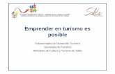 Emprender en turismo es posible - TURISMO SALTA - …turismo.salta.gov.ar/images/uploads/3_emprender_en_el_turismo_de...• El mercado interno: una masa crítica para el desarrollo