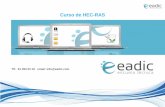 Curso de HEC-RAS - EADIC - Cursos y Masters para ...eadic.com/wp-content/uploads/2013/07/Curso-de-HEC-RAS.pdf · La Escuela: Eadic es una escuela nativa digital especializada en ingeniería