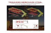Ficha Tecnica Stand Sencillo y Doble - Trailers Hercules ·  · 2012-07-15FABRICACIÓN DE ESTRUCTURAS Y PLATAFORMAS Inscripción ante el Min. Transporte 83105 ... metal blanco teniendo