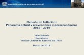 Reporte de Inflación: Panorama actual y proyecciones … ·  · 2018-03-24Reporte de Inflación: Panorama actual y proyecciones macroeconómicas 2018 - 2019 Julio Velarde Presidente