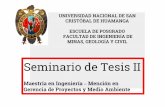 Seminario de Tesis II - Miscelaneas Blog's – Ingenieria Civil ·  · 2017-09-16dos de una manera lógica. Ejemplo: severidad del ataque de una enfermedad: Ninguno, Leve ... •