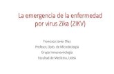La emergencia de la enfermedad por virus Zika (ZIKV) virus Zika (ZIKV) Francisco Javier Díaz ... •Sin hospitalizaciones o complicaciones •Probable vector: Aedes ... procedentes