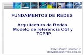 FUNDAMENTOS DE REDES Arquitectura de Redes … · Arquitectura de Redes Modelo de referencia OSI y TCP/IP FUNDAMENTOS DE REDES Dolly Gómez Santacruz dollygos@univalle.edu.co