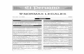 Cuadernillo de Normas Legales LEGALES El Peruano 482888 Lima, viernes 28 de diciembre de 2012 RELACIONES EXTERIORES R.S. N 293-2012-RE.- Autorizan al Ministerio efectuar pago de cuotas