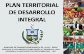 PLAN TERRITORIAL DE DESARROLLO INTEGRALautonomias.gobernacionlapaz.com/wp-content/uploads/2016/pdf/pacto...millones de bolivianos, el 2015, ... Plan General de Desarrollo Económico