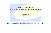 Plan de Contingencias 2015 - PROPUESTA - Else Web de Contingencias_201… · 5.5 plan de contingencia para huayco o llocllas ... plan de contingencias 2015 3 5.12 plan de contingencias